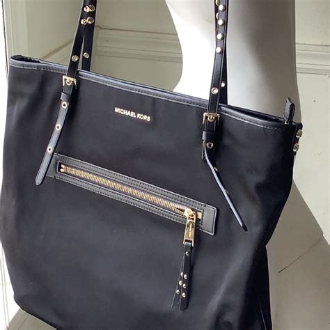 michael kors leila tote|MICHAEL Michael Kors Leila Nylon Tote .